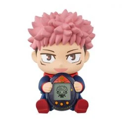 BANDAI NAMCO Yuji Itadori Jujutsu Kaisen Hugmy Tamagotchi Vinyl Figure With Tamagotchi Nano