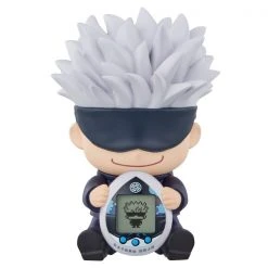 BANDAI NAMCO Satoru Gojo Jujutsu Kaisen Hugmy Tamagotchi Vinyl Figure With Tamagotchi Nano