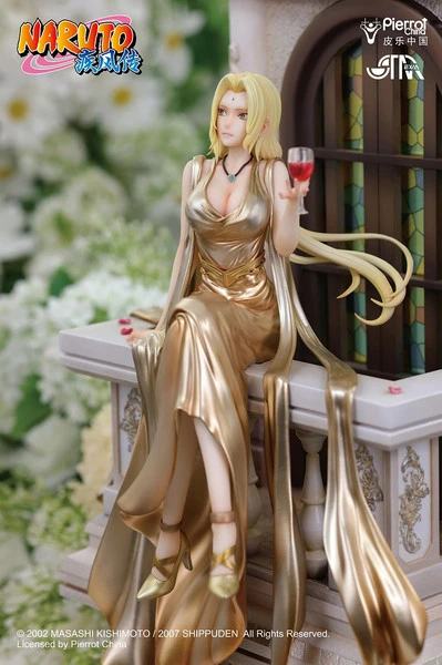 Tsunade Golden Gown On A Balcony Ver Naruto Shippuden STAREXVA Figure 12 Tsunade Golden Gown On A Balcony Ver Naruto Shippuden STAREXVA Figure - Image 10