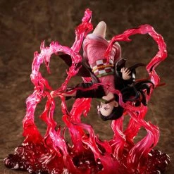 ANIPLEX OF AMERICA Nezuko Kamado Exploding Blood Ver Demon Slayer Figure -Toy Model Cosplay Store 4534530717771 figure nezuko kamado exploding blood ver demon slayer figure alte