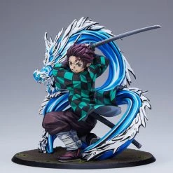 ANIPLEX OF AMERICA Tanjiro Kamado Total Concentration Paint Ver Demon Slayer Figure -Toy Model Cosplay Store 4534530741325 figure tanjiro kamado total concentration paint ver demon slayer figure alta