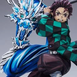 ANIPLEX OF AMERICA Tanjiro Kamado Total Concentration Paint Ver Demon Slayer Figure -Toy Model Cosplay Store 4534530741325 figure tanjiro kamado total concentration paint ver demon slayer figure altg