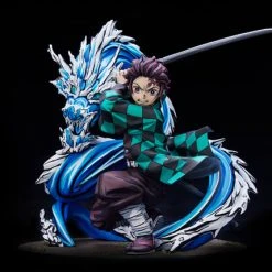 ANIPLEX OF AMERICA Tanjiro Kamado Total Concentration Paint Ver Demon Slayer Figure -Toy Model Cosplay Store 4534530741325 figure tanjiro kamado total concentration paint ver demon slayer figure alth