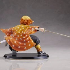 ANIPLEX OF AMERICA Zenitsu Agatsuma Demon Slayer Kimetsu No Yaiba Figure -Toy Model Cosplay Store 4534530872166 figure zenitsu agatsuma demon slayer kimetsu no yaiba figure altB