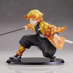 ANIPLEX OF AMERICA Zenitsu Agatsuma Demon Slayer Kimetsu No Yaiba Figure -Toy Model Cosplay Store 4534530872166 figure zenitsu agatsuma demon slayer kimetsu no yaiba figure altC