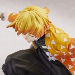ANIPLEX OF AMERICA Zenitsu Agatsuma Demon Slayer Kimetsu No Yaiba Figure -Toy Model Cosplay Store 4534530872166 figure zenitsu agatsuma demon slayer kimetsu no yaiba figure altD