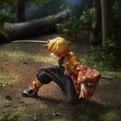 ANIPLEX OF AMERICA Zenitsu Agatsuma Demon Slayer Kimetsu No Yaiba Figure -Toy Model Cosplay Store 4534530872166 figure zenitsu agatsuma demon slayer kimetsu no yaiba figure altJ