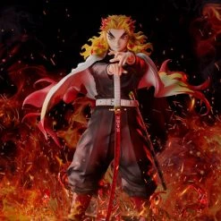 ANIPLEX OF AMERICA Kyojuro Rengoku Mugen Train Demon Slayer Kimetsu No Yaiba Figure -Toy Model Cosplay Store 4534530885562 figure kyojuro rengoku mugen train demon slayer kimetsu no yaiba figure altf