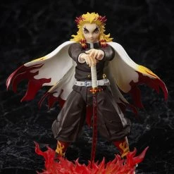 ANIPLEX OF AMERICA Kyojuro Rengoku BUZZmod Ver Demon Slayer Kimetsu No Yaiba The Movie Mugen Train Figure