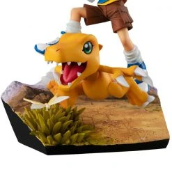 MEGAHOUSE Taichi And Agumon (Re-Run) 20th Anniversary Ver Digimon GEM Series Figure -Toy Model Cosplay Store 4535123828058 figure tai and agumon 20th anniversary digimon gem series altf