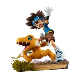 MEGAHOUSE Taichi And Agumon (Re-Run) 20th Anniversary Ver Digimon GEM Series Figure -Toy Model Cosplay Store 4535123828058 figure tai and agumon 20th anniversary digimon gem series altg