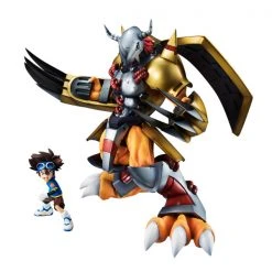 MEGAHOUSE Wargreymon & Taichi Yagami (Re-run) Digimon Adventure Precious GEM Series Figure