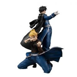 MEGAHOUSE Roy Mustang & Riza Hawkeye Fullmetal Alchemist Precious GEM Figure Set -Toy Model Cosplay Store 4535123830587 figure roy mustang and riza hawkeye fullmetal alchemist precious gem set altd