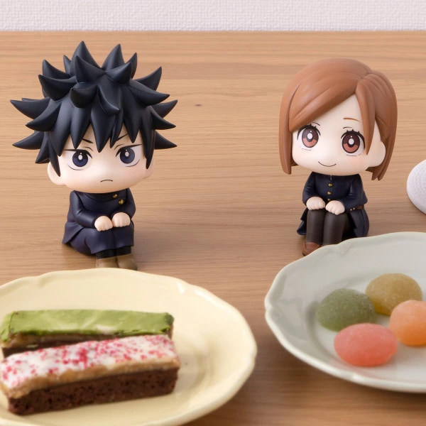 MEGAHOUSE Megumi Fushiguro & Nobara Kugisaki Look Up Series Jujutsu Kaisen Figure Set With Gift 3 MEGAHOUSE Megumi Fushiguro & Nobara Kugisaki Look Up Series Jujutsu Kaisen Figure Set With Gift