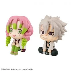 MEGAHOUSE Mitsuri Kanroji & Sanemi Shinazugawa Look Up Series Demon Slayer Figure Set With Gift -Toy Model Cosplay Store 4535123831706 figure mitsuri kanroji and sanemi shinazugawa look up series demon slayer set with gift altb