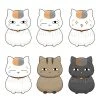 MEGAHOUSE Nyanko-Sensei Natsume’s Book Of Friends Chokorin Mascot Figure Set
