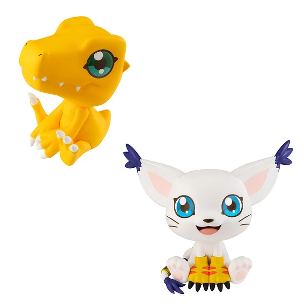 MEGAHOUSE Agumon & Tailmon Look Up Series Digimon Adventure Figure Set With Gift 6 MEGAHOUSE Agumon & Tailmon Look Up Series Digimon Adventure Figure Set With Gift - Image 4