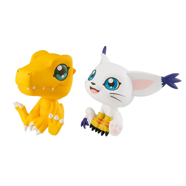 MEGAHOUSE Agumon & Tailmon Look Up Series Digimon Adventure Figure Set With Gift 7 MEGAHOUSE Agumon & Tailmon Look Up Series Digimon Adventure Figure Set With Gift - Image 5