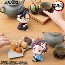 MEGAHOUSE Genya & Tanjiro Kamado Final Selection Ver Look Up Series Demon Slayer Figure Set With Gift -Toy Model Cosplay Store 4535123832574 figure genya and tanjiro kamado final selection ver look up series demon slayer set with gift altg
