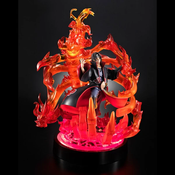 MEGAHOUSE Itachi Uchiha Susano Ver Naruto Shippuden Precious GEM Series Figure With LED Base 3 MEGAHOUSE Itachi Uchiha Susano Ver Naruto Shippuden Precious GEM Series Figure With LED Base