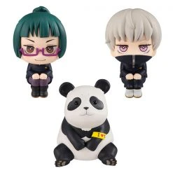 MEGAHOUSE Maki, Toge & Panda Lookup Series Jujutsu Kaisen Figure Set With Gift