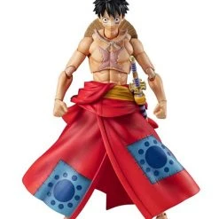 MEGAHOUSE Monkey D Luffy Variable Action Heroes One Piece Action Figure -Toy Model Cosplay Store 4535123832970 figure monkey d luffy wanokuni ver variable action heroes one piece action alta