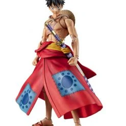 MEGAHOUSE Monkey D Luffy Variable Action Heroes One Piece Action Figure -Toy Model Cosplay Store 4535123832970 figure monkey d luffy wanokuni ver variable action heroes one piece action altb