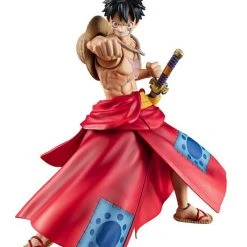 MEGAHOUSE Monkey D Luffy Variable Action Heroes One Piece Action Figure -Toy Model Cosplay Store 4535123832970 figure monkey d luffy wanokuni ver variable action heroes one piece action altc