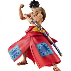 MEGAHOUSE Monkey D Luffy Variable Action Heroes One Piece Action Figure -Toy Model Cosplay Store 4535123832970 figure monkey d luffy wanokuni ver variable action heroes one piece action altd