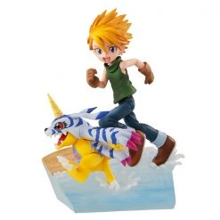 MEGAHOUSE Yamato Ishida & Gabumon 2022 Ver Digimon Adventure GEM Series Figure