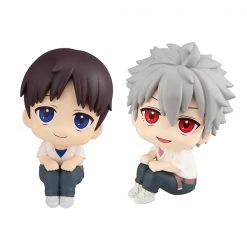 MEGAHOUSE Shinji Ikari & Kaworu Nagisa Lookup Series Evangelion 3.0+1.0 Thrice Upon A Time Figure Set With Gift -Toy Model Cosplay Store 4535123833328 figure shinji ikari and kaworu nagisa lookup series evangelion 3 0 plus 1 0 thrice upon a time set with gift altf