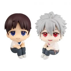 MEGAHOUSE Shinji Ikari & Kaworu Nagisa Lookup Series Evangelion 3.0+1.0 Thrice Upon A Time Figure Set With Gift -Toy Model Cosplay Store 4535123833328 figure shinji ikari and kaworu nagisa lookup series evangelion 3 0 plus 1 0 thrice upon a time set with gift alth