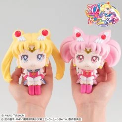 MEGAHOUSE Super Sailor Moon & Super Chibi Moon Lookup Series Pretty Guardian Sailor Moon Figure Set With Gift -Toy Model Cosplay Store 4535123833380 figure super sailor moon and super chibi moon lookup series pretty guardian sailor moon set with gift alti