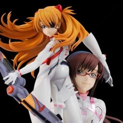 MEGAHOUSE Asuka Shikinami Langley & Mari Makinami Illustrious Evangelion 3.0+1.0 Thrice Upon A Time GEM Series Figure Set -Toy Model Cosplay Store 4535123833700 figure asuka shikinami langley and mari makinami illustrious evangelion 3 0 1 0 thrice upon a time gem series alti