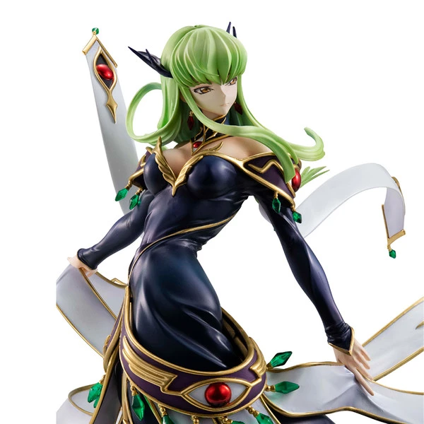 MEGAHOUSE C.C. Britannian Costume Ver Code Geass Lelouch Of The Rebellion Precious GEM Series Figure 8 MEGAHOUSE C.C. Britannian Costume Ver Code Geass Lelouch Of The Rebellion Precious GEM Series Figure - Image 6