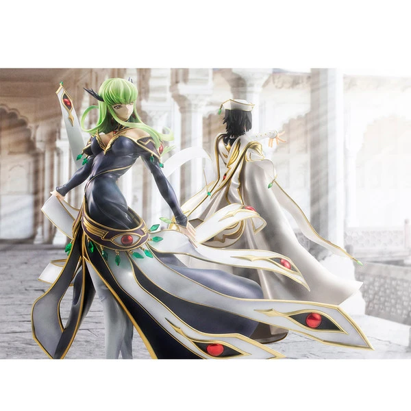 MEGAHOUSE C.C. Britannian Costume Ver Code Geass Lelouch Of The Rebellion Precious GEM Series Figure 10 MEGAHOUSE C.C. Britannian Costume Ver Code Geass Lelouch Of The Rebellion Precious GEM Series Figure - Image 8