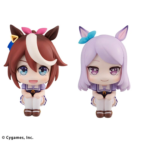 MEGAHOUSE Tokai Teio & Mejiro McQueen Look Up Series Umamusume Pretty Derby Figure Set With Gift 5 MEGAHOUSE Tokai Teio & Mejiro McQueen Look Up Series Umamusume Pretty Derby Figure Set With Gift - Image 3