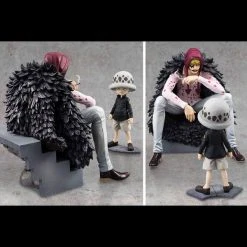 MEGAHOUSE Corazon & Law (Re-Run) One Piece Portrait Of Pirates Limited Edition Figure -Toy Model Cosplay Store 4535123834684 figure corazon and law re run one piece portrait of pirates limited edition altb