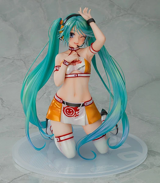 MAX FACTORY Hatsune Miku 2010 Racing Ver Vocaloid Figure 5 MAX FACTORY Hatsune Miku 2010 Racing Ver Vocaloid Figure - Image 3