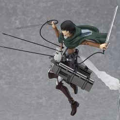 MAX FACTORY Levi (Re-run) Attack On Titan Figma Figure -Toy Model Cosplay Store 4545784067659 figure levi re run attack on titan figma altc