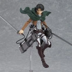 MAX FACTORY Levi (Re-run) Attack On Titan Figma Figure