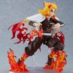 MAX FACTORY Kyojuro Rengoku Demon Slayer Figma Figure -Toy Model Cosplay Store 4545784068038 figure kyojuro rengoku demon slayer figma alte