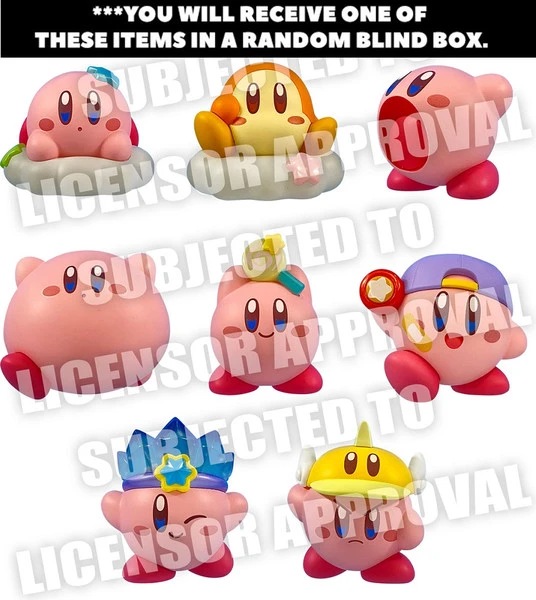 BANDAI FIGURE Kirby Friends Series Vol 2 Figure Blind Box 3 BANDAI FIGURE Kirby Friends Series Vol 2 Figure Blind Box