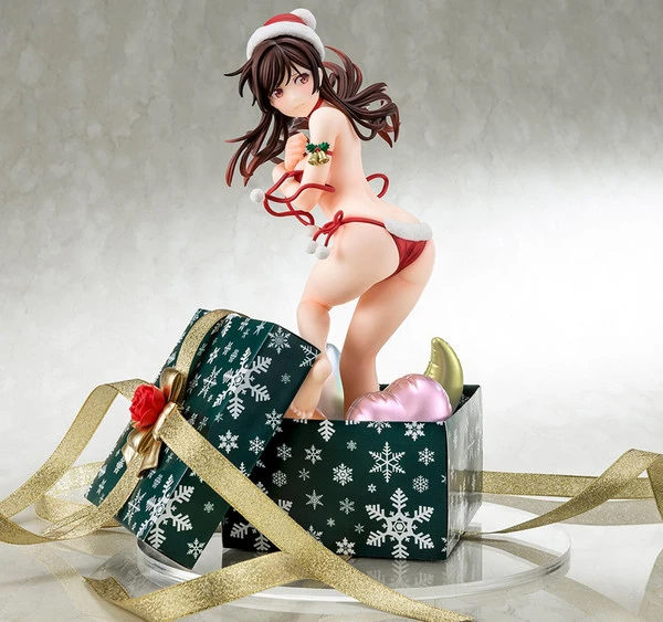 HAKOIRI MUSUME Chizuru Mizuhara Santa Claus Bikini Ver Rent-A-Girlfriend Figure 5 HAKOIRI MUSUME Chizuru Mizuhara Santa Claus Bikini Ver Rent-A-Girlfriend Figure - Image 3