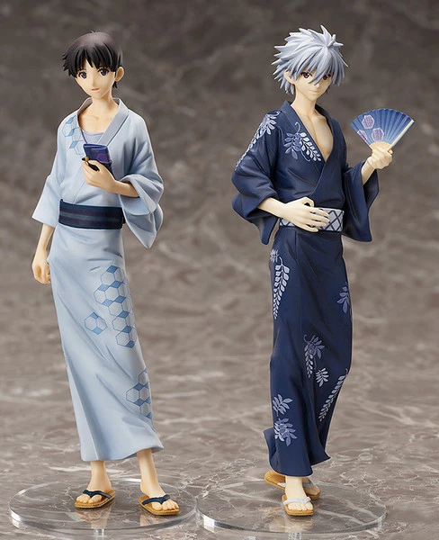 FREEING Kaworu Nagisa Yukata Ver Rebuild Of Evangelion Figure 8 FREEING Kaworu Nagisa Yukata Ver Rebuild Of Evangelion Figure - Image 6