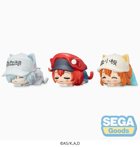 SEGA Cells At Work! Ohiruneko Mini Prize Figure Blind Box 4 SEGA Cells At Work! Ohiruneko Mini Prize Figure Blind Box - Image 2