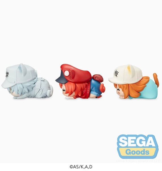 SEGA Cells At Work! Ohiruneko Mini Prize Figure Blind Box 5 SEGA Cells At Work! Ohiruneko Mini Prize Figure Blind Box - Image 3