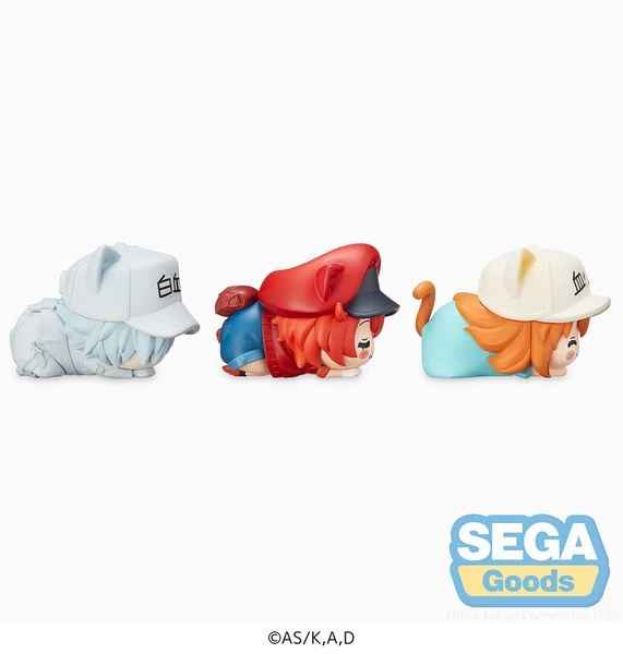 SEGA Cells At Work! Ohiruneko Mini Prize Figure Blind Box 6 SEGA Cells At Work! Ohiruneko Mini Prize Figure Blind Box - Image 4