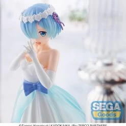 SEGA Rem Wedding Dress Ver Re:ZERO SPM Prize Figure -Toy Model Cosplay Store 4570001955747 figure rem wedding dress ver re zero spm prize alte