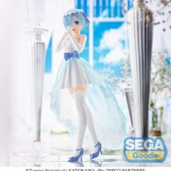 SEGA Rem Wedding Dress Ver Re:ZERO SPM Prize Figure -Toy Model Cosplay Store 4570001955747 figure rem wedding dress ver re zero spm prize alth